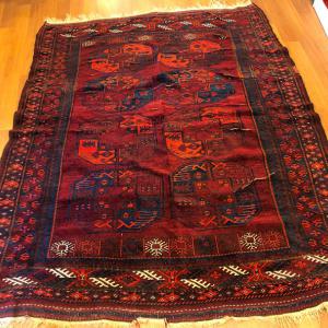 Antique Turkmen Ersari  Rug 